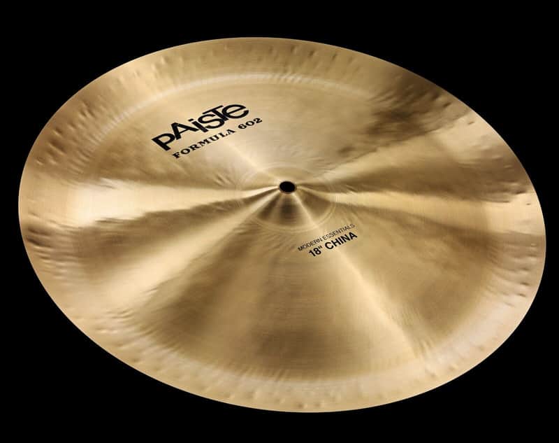 Paiste Formula 602 Modern Essentials 18" China Cymbal/Model # CY0001142618/NEW image 1
