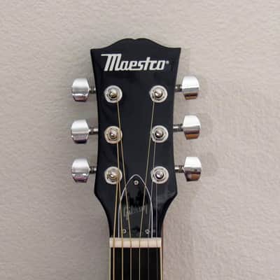 Maestro Maestro by Gibson - Acoustic Guitar - 3/4 Size - Natural image 7