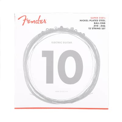 Fender Electric XII Nickel-Plated Steel Guitar Strings (10-46)