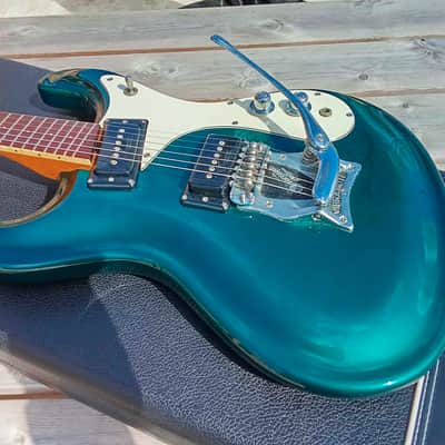 Mosrite Mark I "Ventures model" 1984 - blue ink image 2