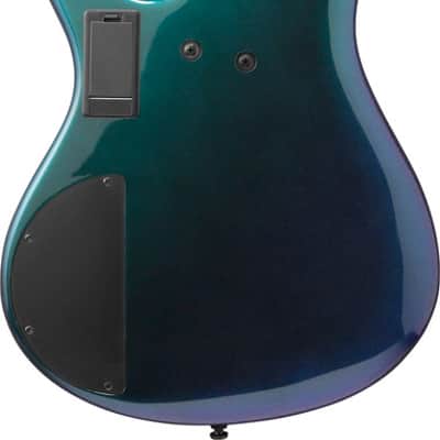 Ibanez SR Bass Workshop 4 String Electric Bass - Multiscale - Blue Chameleon (SRMS720BCM) image 7