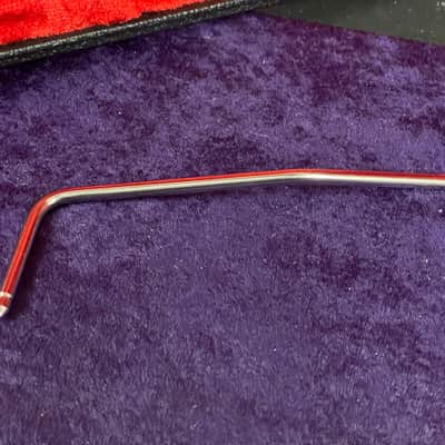 1998 Fender American Deluxe Stratocaster MN Crimson Red Transparent w/ Hard Case image 12