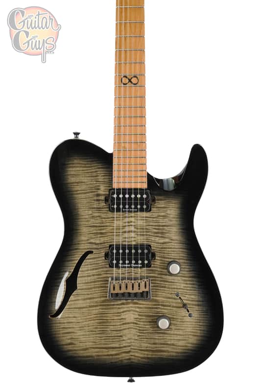 Chapman ML3 Pro Modern Semi Hollow Obsidian Burst image 1