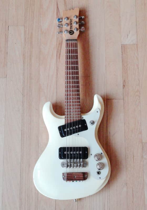 1990s Mosrite Mini Octave Electric Shortscale Guitar MIJ Kurokumo