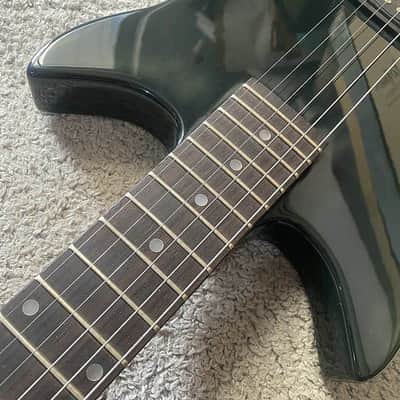 FirstAct Electric Guitar in Black, Basswood Body and Maple Neck, Rosewood Fretboard 22 Frets, Single Humbucker Pickup image 8