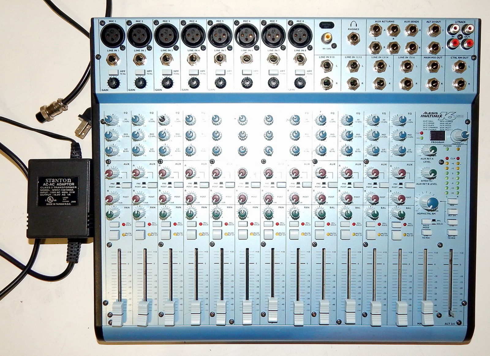 Alesis MultiMix 16 USB 16-Channel Mixer | Reverb