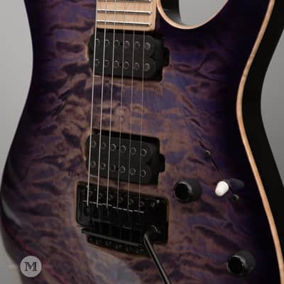 Tom Anderson Guitars - Li'l Angel - Purple Burst with Binding image 9