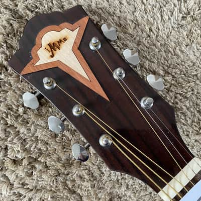 Imma 40 Inch Folk Acoustic Guitar, Dragonfly Soundhole image 15