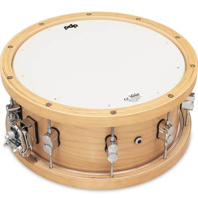 PDP Concept 20-Ply 6.5x14 Thick Wood Hoop Natural Maple Snare (PDSN6514NAWH) image 6