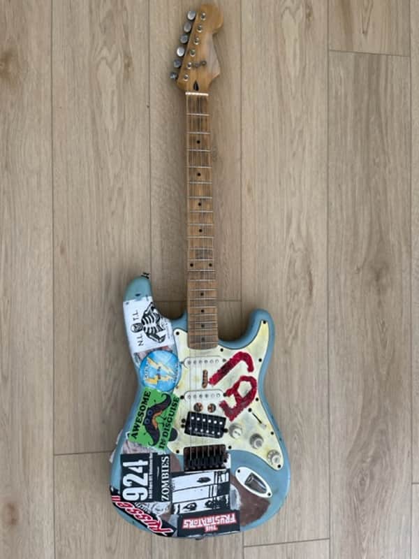 Billie Joe Armstrong "Blue" Guitar Replica image 1
