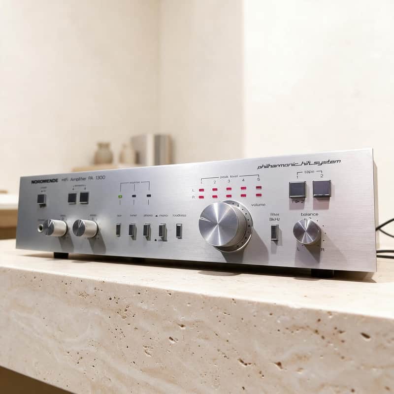 Nordmende PA-1300 Rare Vintage Integrated Stereo Amplifier Tested Warranty image 1