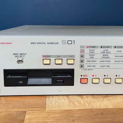 Akai S01 MIDI Digital Sampler - White Bild 2