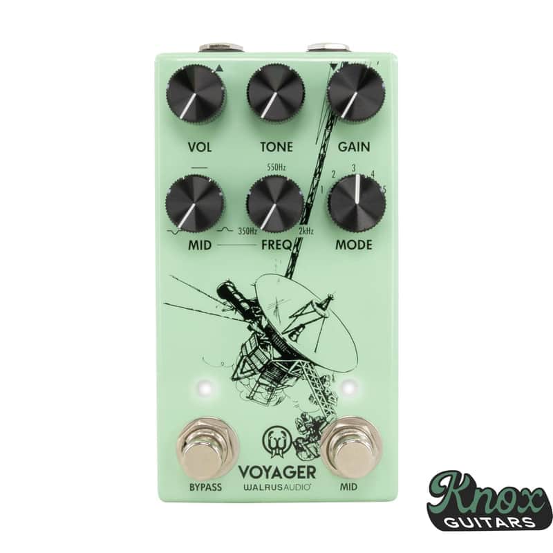 Walrus Audio Voyager MKII Preamp / Overdrive 2024 - Present - Seafoam image 1