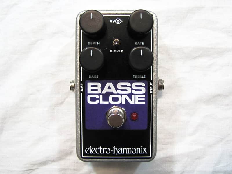 Used Electro-Harmonix EHX Bass Clone Bass Chorus Effects Pedal! image 1