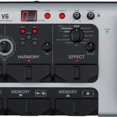 Zoom V6-SP Vocal Effects Processor and Looper Pedal image 2