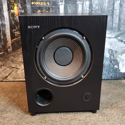 Sony Sony SA-WM250 100-watt powered subwoofer 90s - Black | Reverb