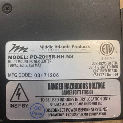 Middle-Atlantic Products PD-2015R-HH-NS image 3
