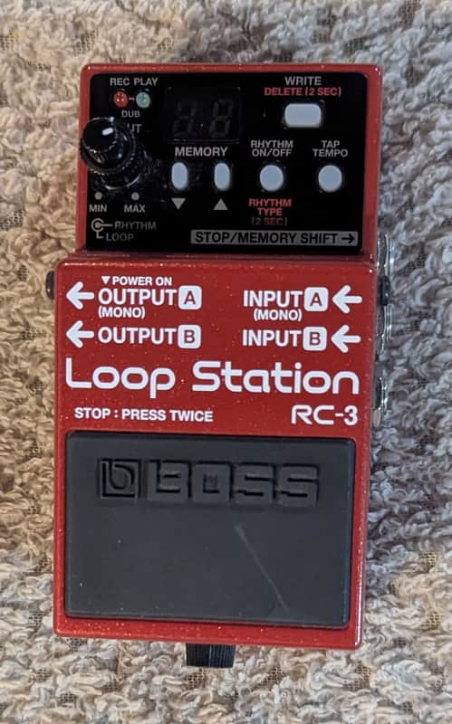 Boss RC-3 Loop Station - Red image 1