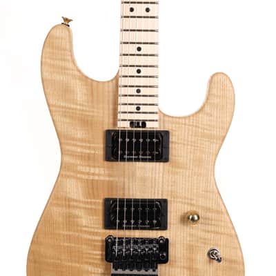 Charvel Custom Shop Flame Sassafras San Dimas Natural Oil image 4