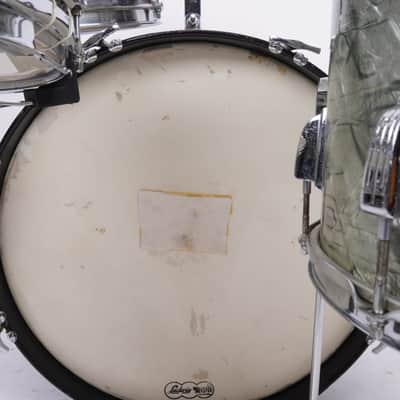 LUDWIG | CLASSIC | 1960s | "DOWNBEAT" | 3 - PIECE SHELL | + MATCHING SNARE DRUM image 12