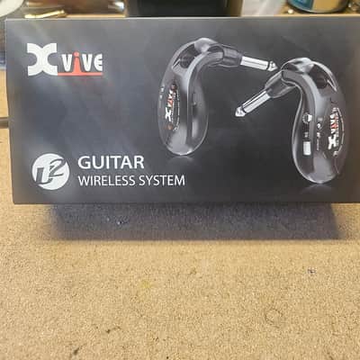 Xvive U2 Wireless Guitar System 2010s - Black image 1