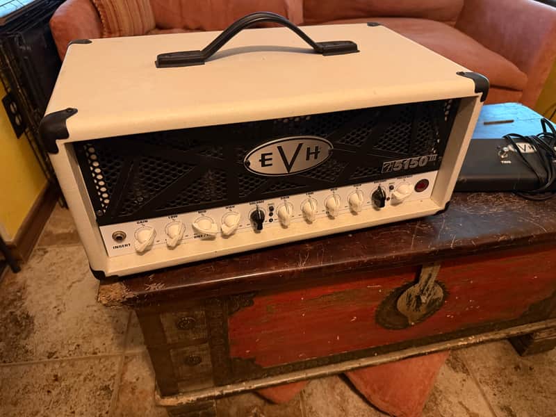 EVH 5150 III 6L6 3-Channel 50-Watt Guitar Amp Head 2018 - Present - Ivory image 1