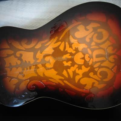 Dobro Model 66 Scroll OMI Squareneck 1979 Sunburst image 4