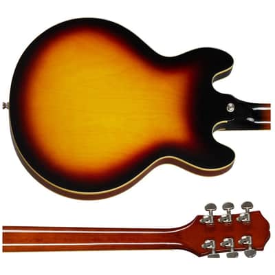 Epiphone ES-339 Semi-Hollow Body Guitar - Vintage Sunburst image 7