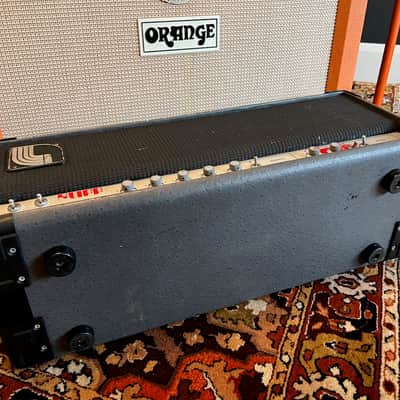 Vintage 1975 Laney Klipp L100 Lead Valve Amplifier Grey Head Partridge *1970s* image 9