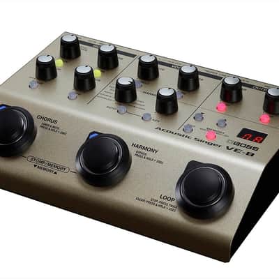 Boss VE-8 Acoustic Singer Vocal Effects Pedal image 4