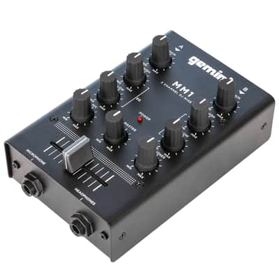 Gemini MM1 2-Channel Mic Input Compact Portable EQ DJ Mixer image 7