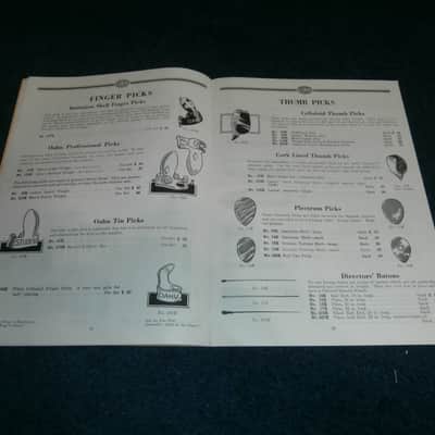 Vintage 1939 Oahu Full Line Catalog, Dealer Letter, Flier, and Post Card! STUPID RARE! image 7