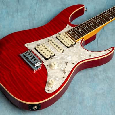 USED Ibanez RT650 Transparent Red 1993 Electric Guitar w/Gig Bag image 3