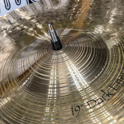 Tris Imboden's, Chicago, Paiste - 19" Signature Dark Energy, Mark 1 Crash Cymbal, 1764g image 7