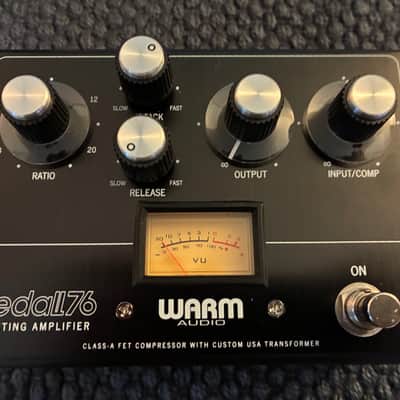 Warm Audio Pedal 76 Compressor 2024 - Present - Black image 1
