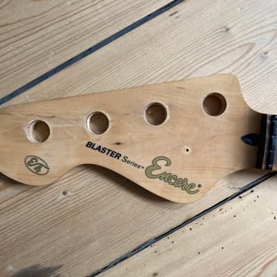 Encore Blaster Series E4 Precision Bass Guitar Neck Left Handed image 2