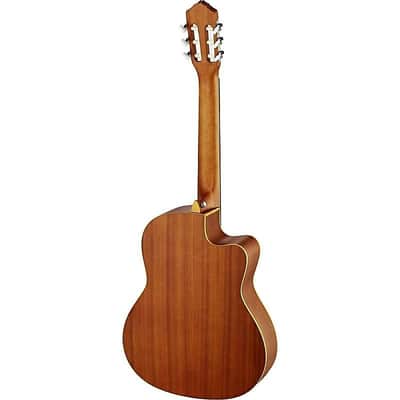 Ortega Guitars RCE131L Family Pro A/E Left-Handed Nylon String Guitar w/ Gig Bag & Video Link image 2