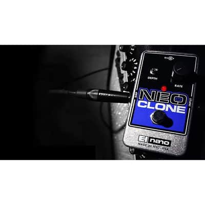 Electro-Harmonix Neo Clone Analog Chorus Pedal with True Bypass, Mono Audio, and Total Analog Design image 2