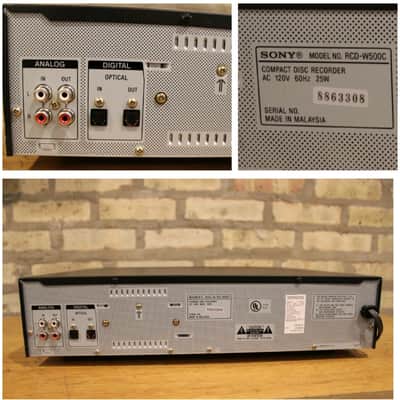 Sony RCD-W500C 05 - refurbished image 9