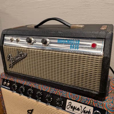 Fender Music Master Bass / Guitar Amp Hotrodded Head image 2