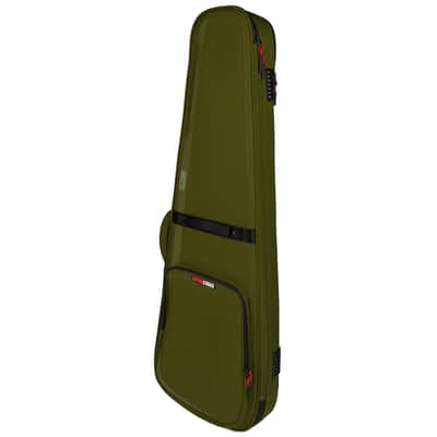 Gator Cases G-ICONELECTRIC-GRN ICON Bag for Electric Guitars - Green - Open Box image 3