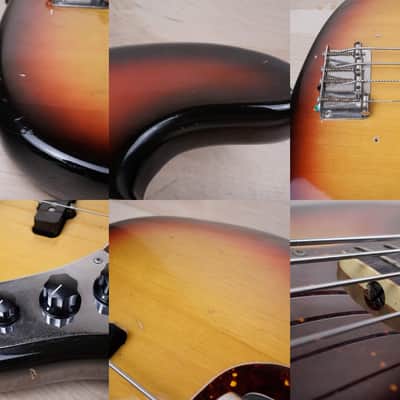 Fender Jazz Bass 1970 Sunburst USA Vintage w/ OHSC image 11