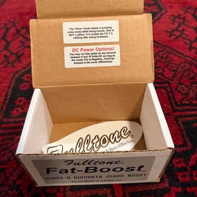 Fulltone Fat Boost V1 2000s - Silver image 7