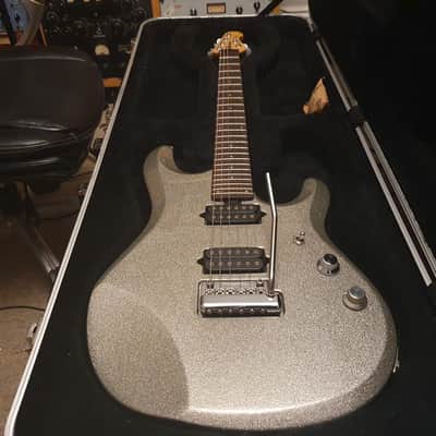 Music Man USA John Petrucci JP6 RARE Silver Sparkle Dream Theater G3 Signature Birdseye Neck Guitar image 5