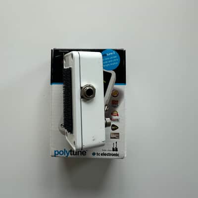 TC Electronic PolyTune 2 Mini Tuning Pedal 2010s - White image 4