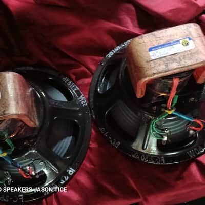12" FIELD COIL SPEAKERS WIDE RANGE PAIR ALL NEW OEM AMERICAN COMPONENTS PMR 30PAP-FC 2026 image 4