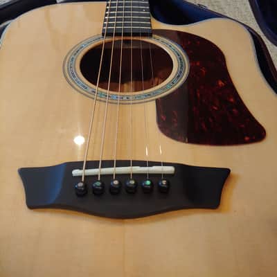 Washburn HD100SWCEK Heritage Dreadnought Cutaway with Electronics Natural image 3