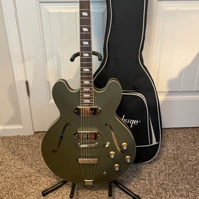 2001 Epiphone Casino Peerless Factory Turquoise Finish | Reverb