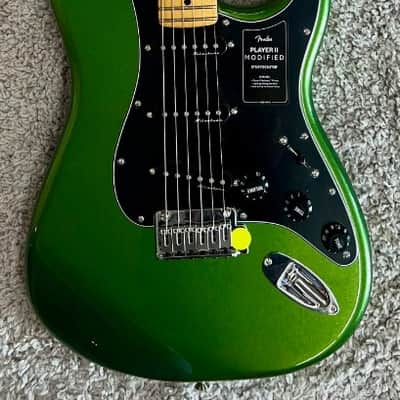 Mint Fender  Player II Modified Stratocaster®, Maple Fingerboard, Green Metallic image 1