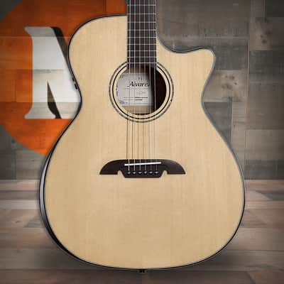 Alvarez Artist Elite Grand Auditorium Guitar Acoustic Electric Armrest with Cutaway (AEG80CE_Armrest) image 1